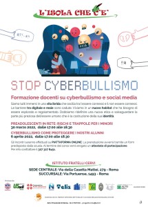 Formazione dei docenti su cysberbullismo e social media