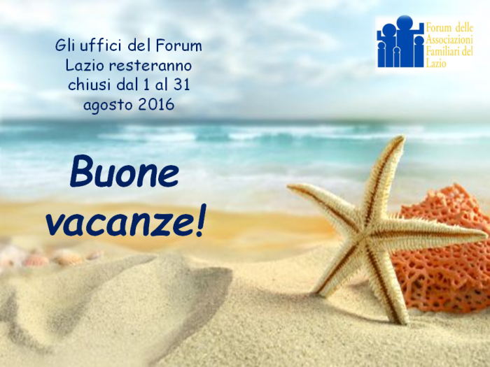 buone vacanze